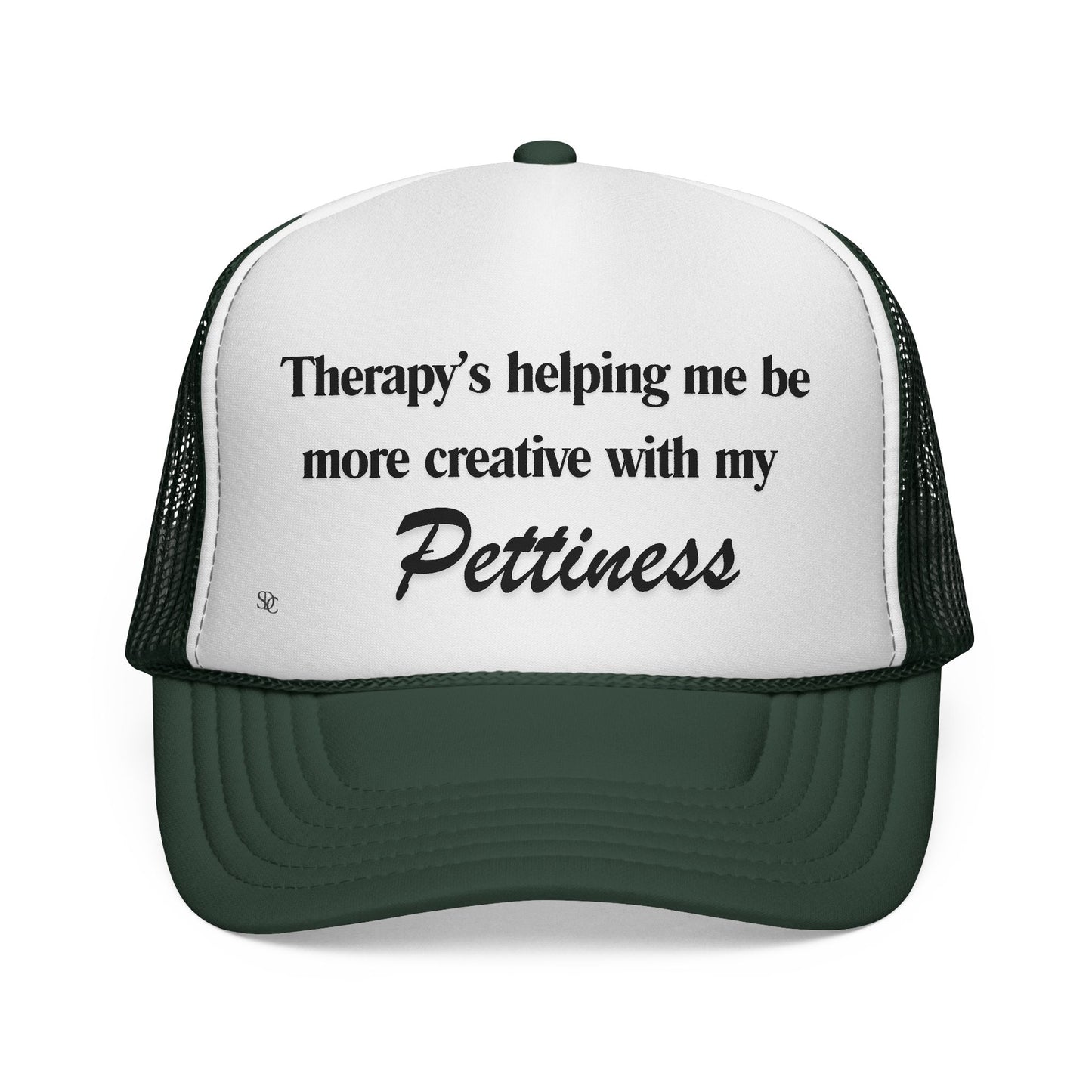 Funny Trucker Hat - Therapy's Helping Me
