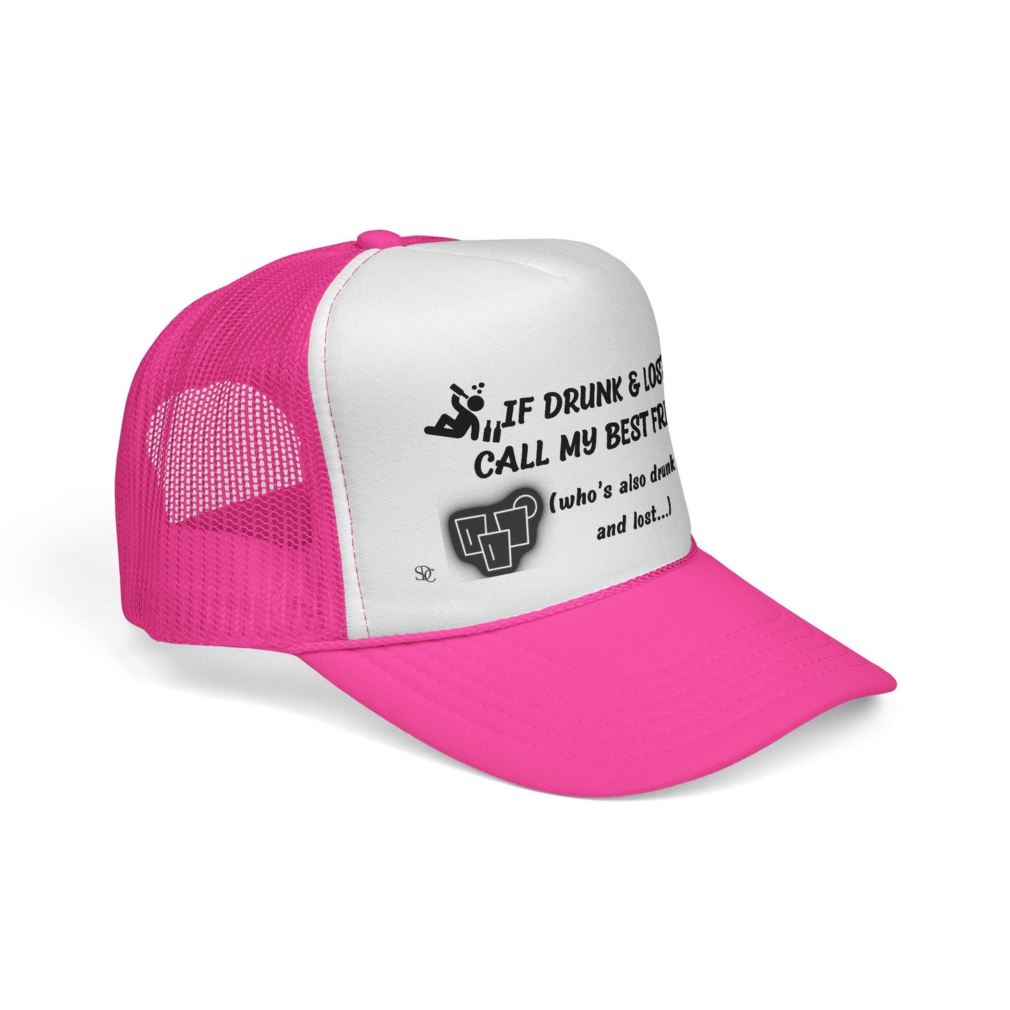 Funny trucker Hat - If Drunk Call My Best Friend