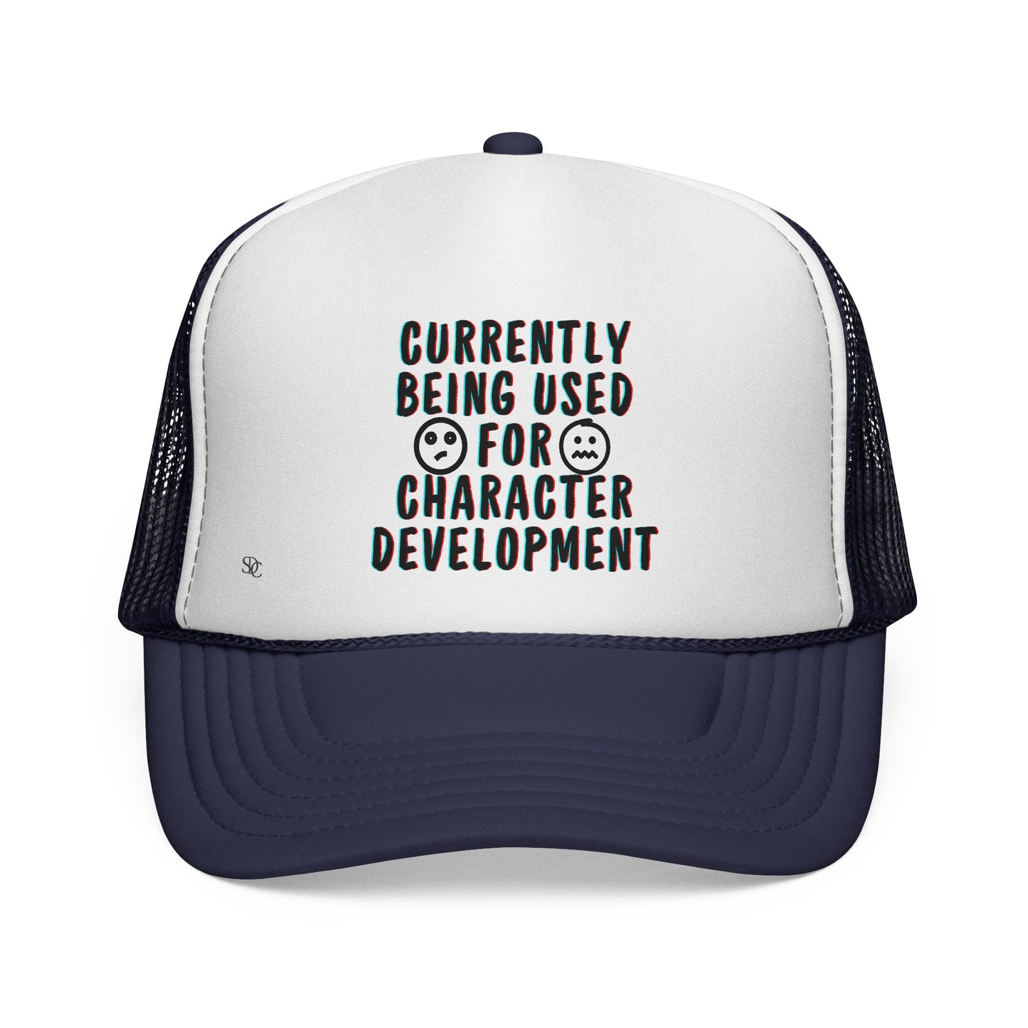 Men's Funny Trucker Hats - Character Development