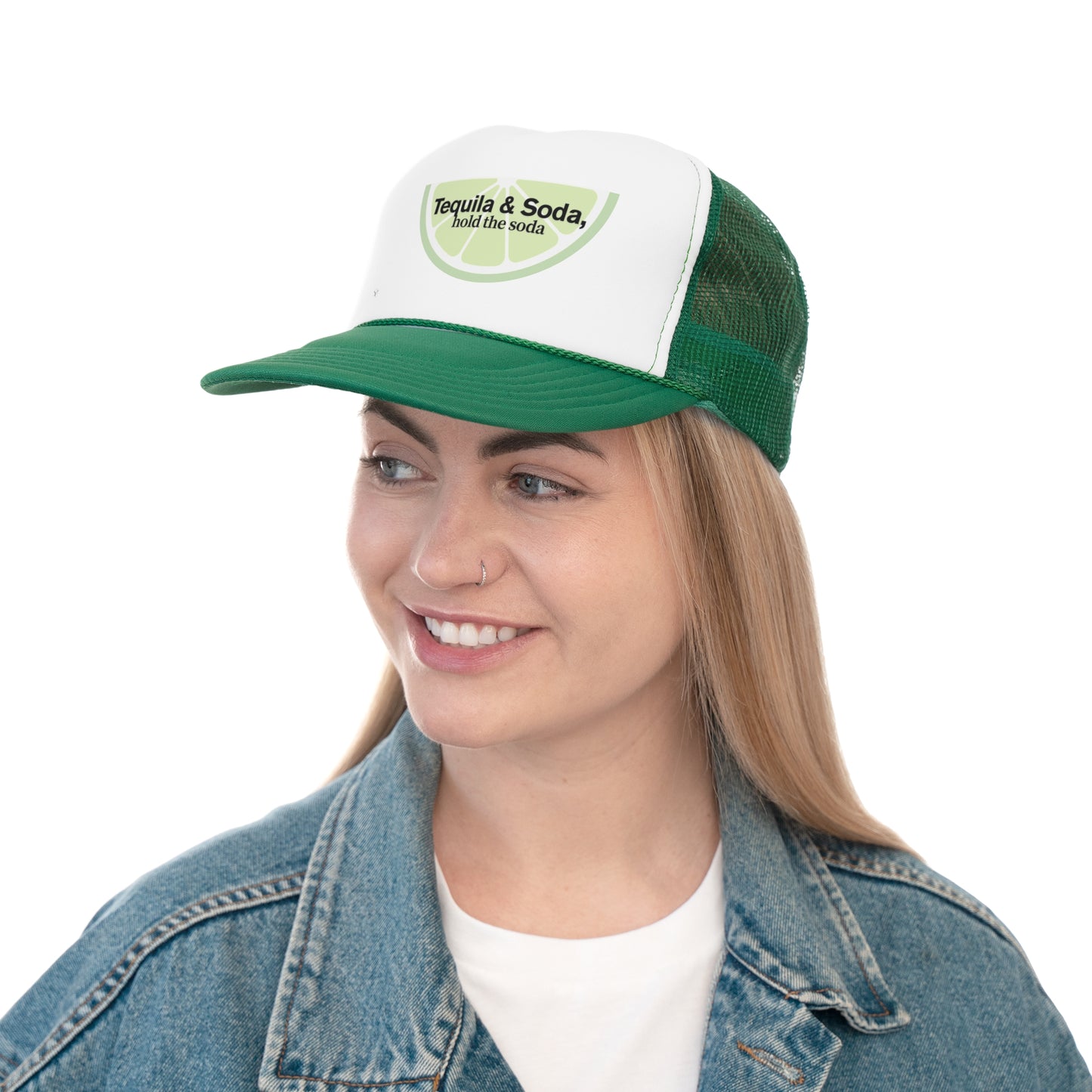 Funny Trucker Hat "Tequila & Soda"