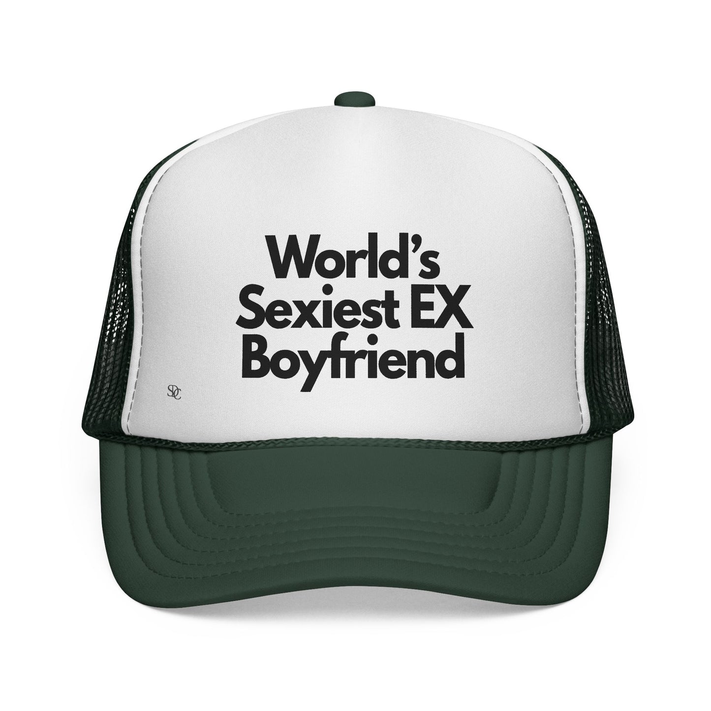 Men's Funny Trucker Hat - World's Sexiest Ex Boyfriend