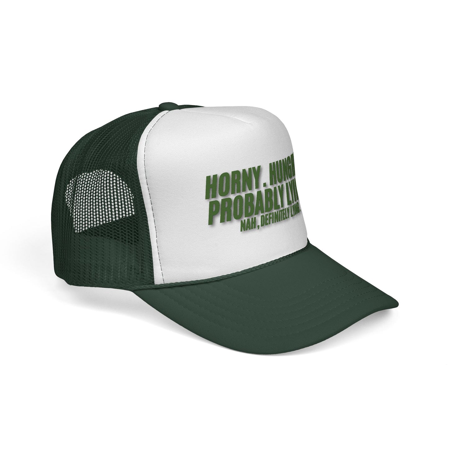Men's Funny Trucker Hat - Probably Lying