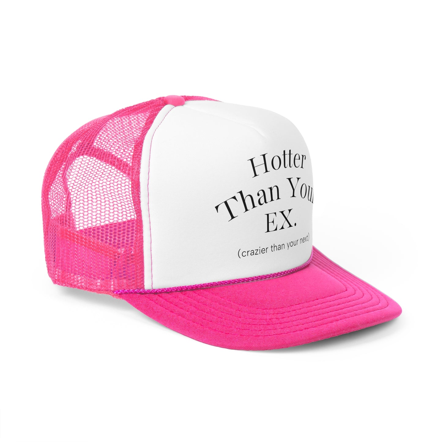 Hotter Than Your Ex Trucker Caps - Fun Summer Hat