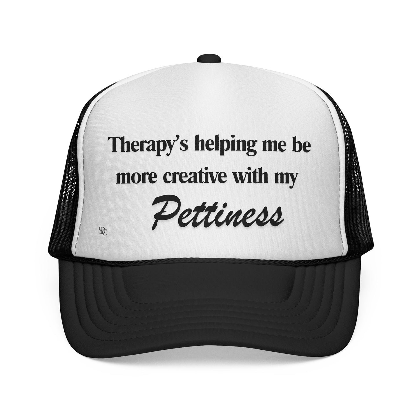 Funny Trucker Hat - Therapy's Helping Me