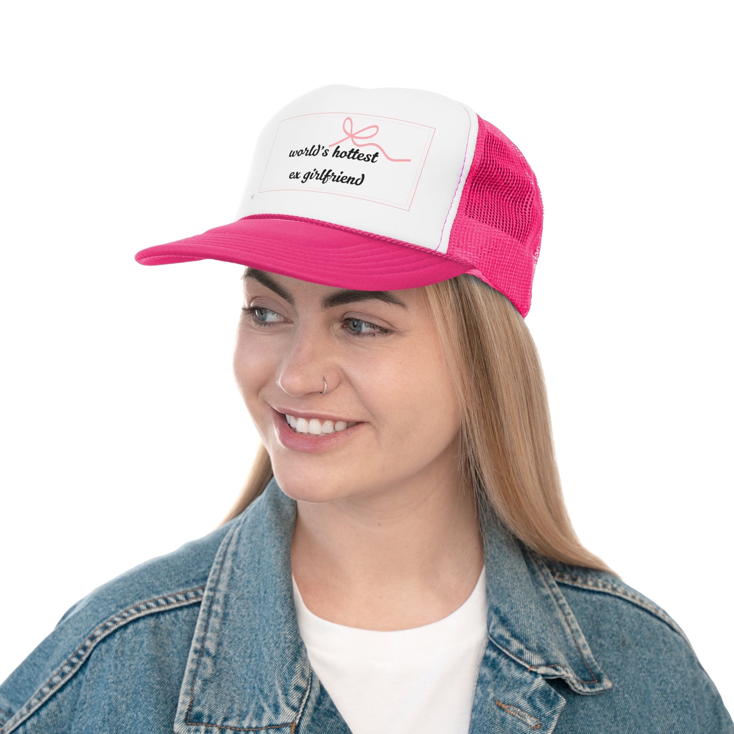 Funny Trucker Hat " World's Hottest Ex"