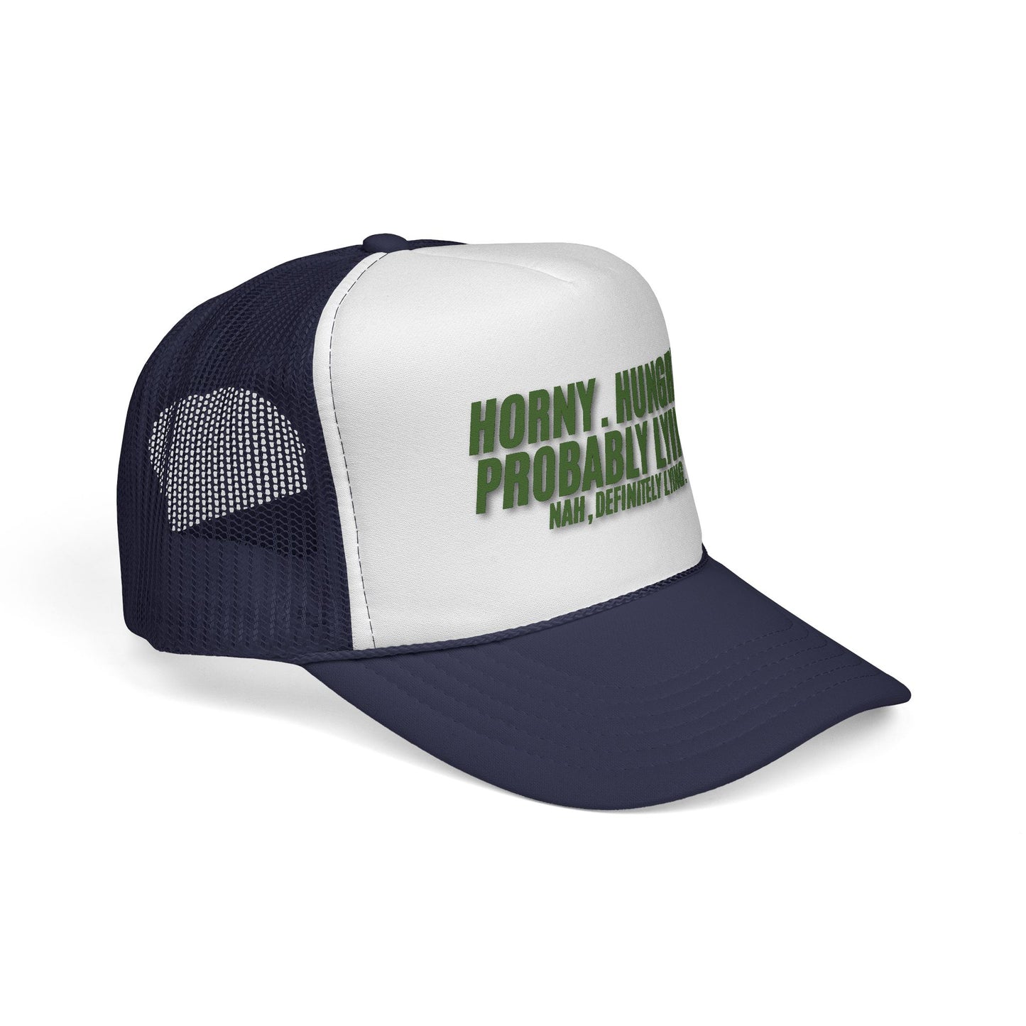 Men's Funny Trucker Hat - Probably Lying