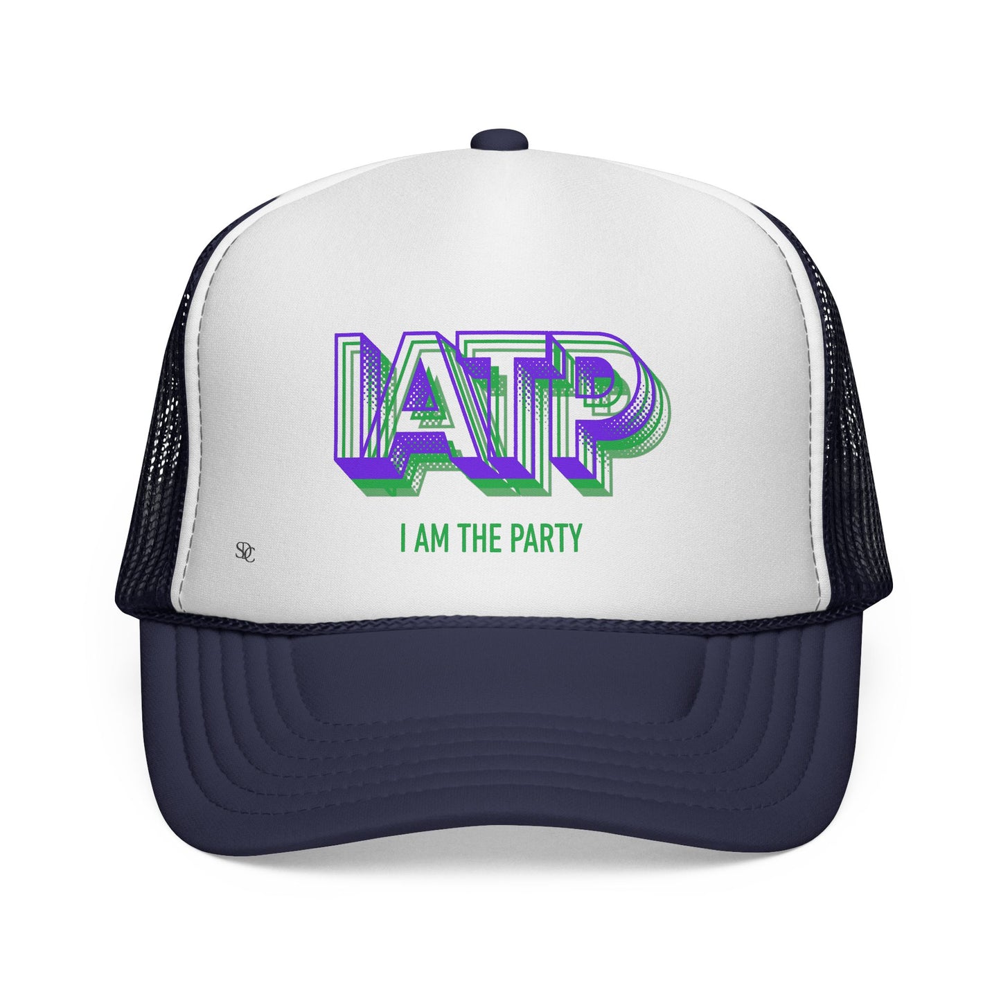 Vibrant Trucker Caps for Party Lovers, Fun Accessories, Festival Gear, Bold Fashion Statement, I AM THE PARTY