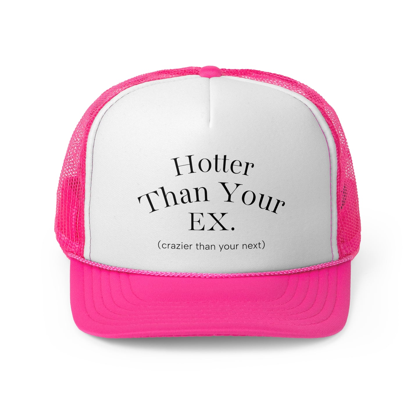 Hotter Than Your Ex Trucker Caps - Fun Summer Hat