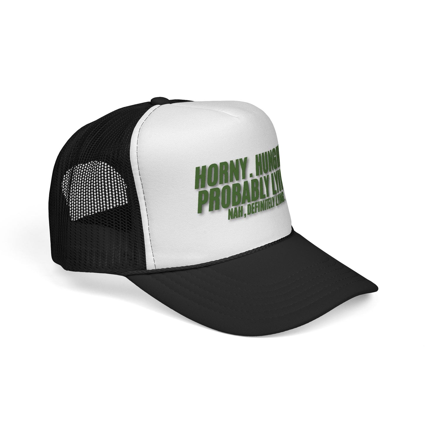 Men's Funny Trucker Hat - Probably Lying