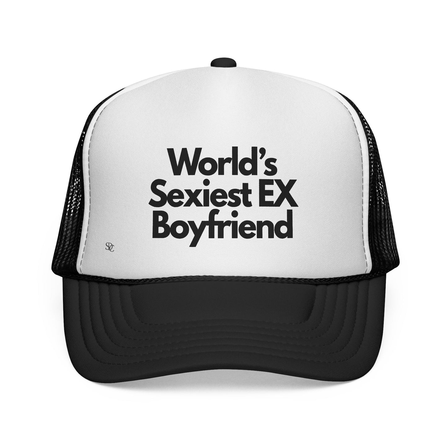 Men's Funny Trucker Hat - World's Sexiest Ex Boyfriend