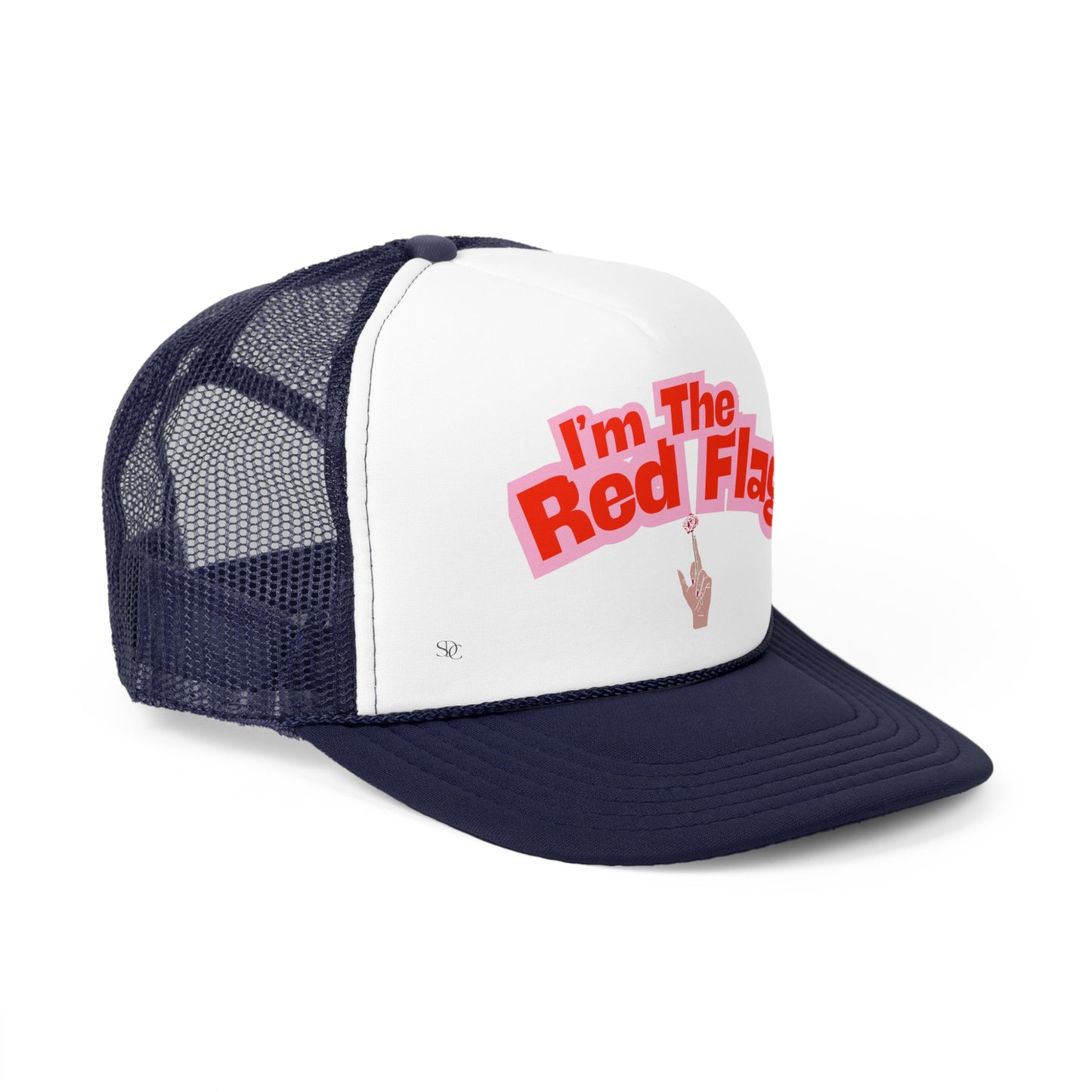 Funny Trucker Hat "I'm The Red Flag"
