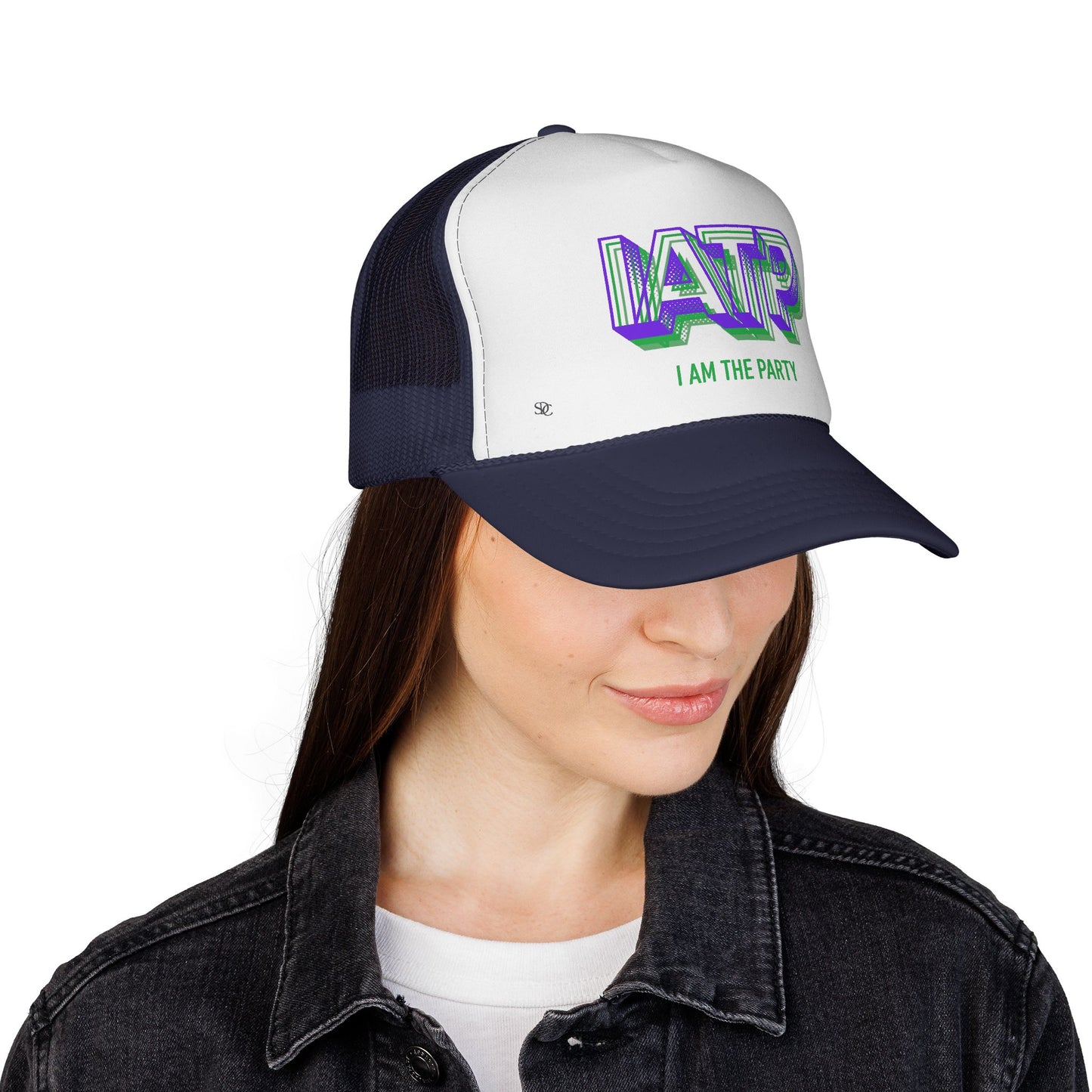 Vibrant Trucker Caps for Party Lovers, Fun Accessories, Festival Gear, Bold Fashion Statement, I AM THE PARTY