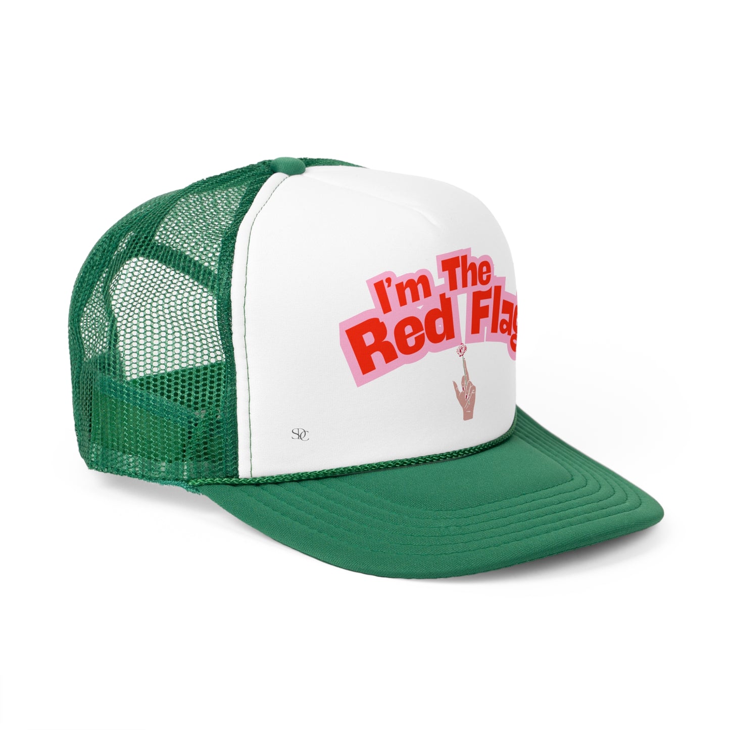 Funny Trucker Hat "I'm The Red Flag"