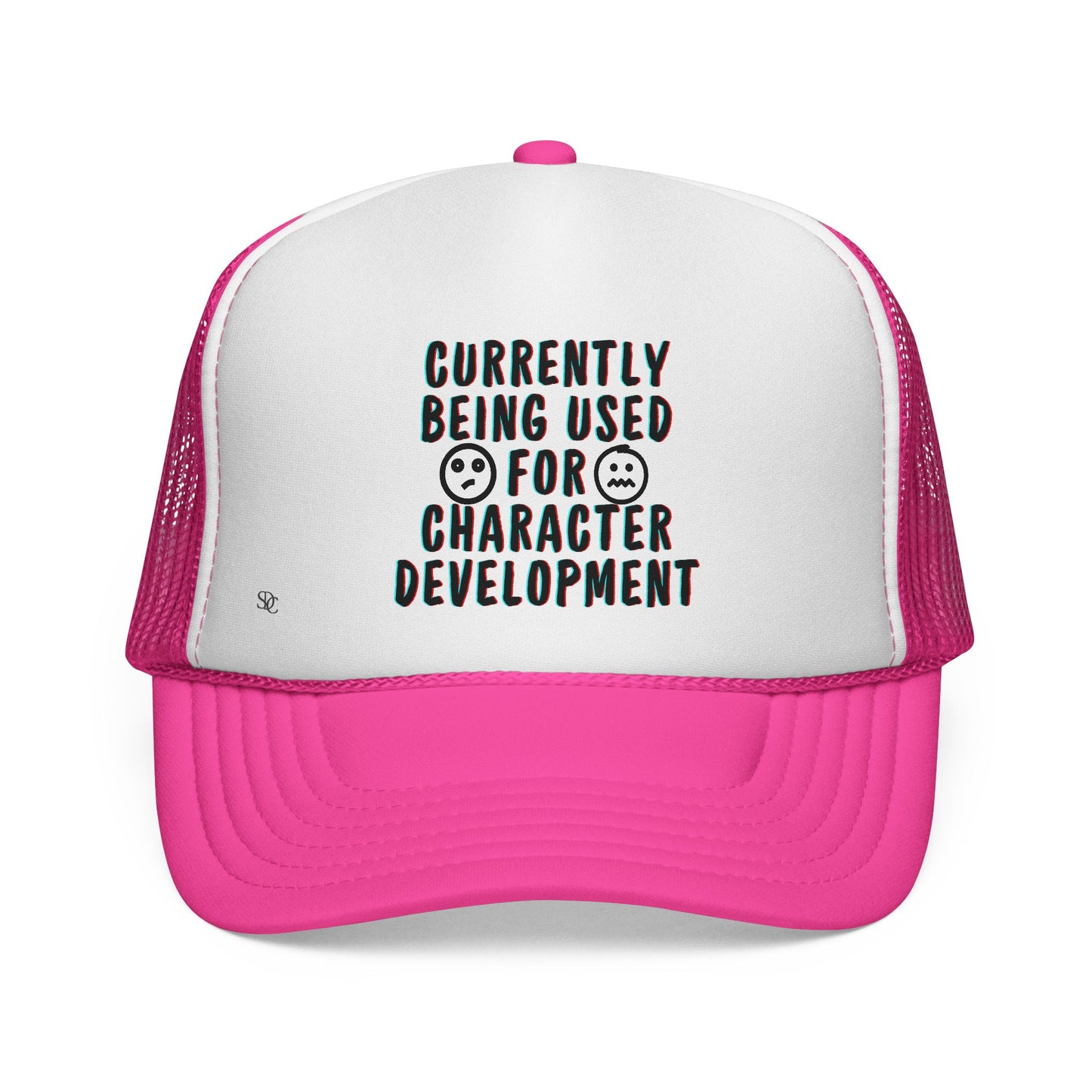 Men's Funny Trucker Hats - Character Development