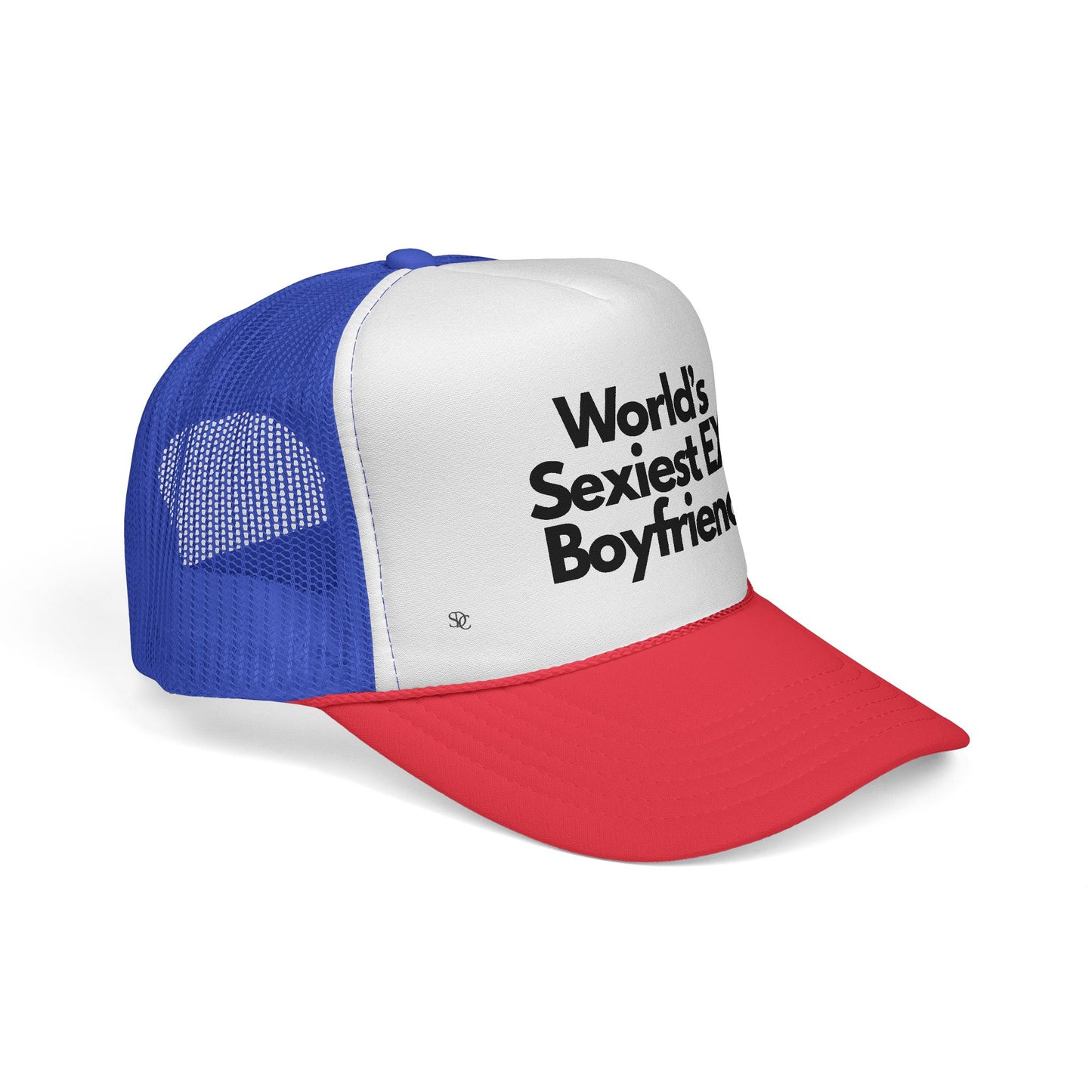 Men's Funny Trucker Hat - World's Sexiest Ex Boyfriend