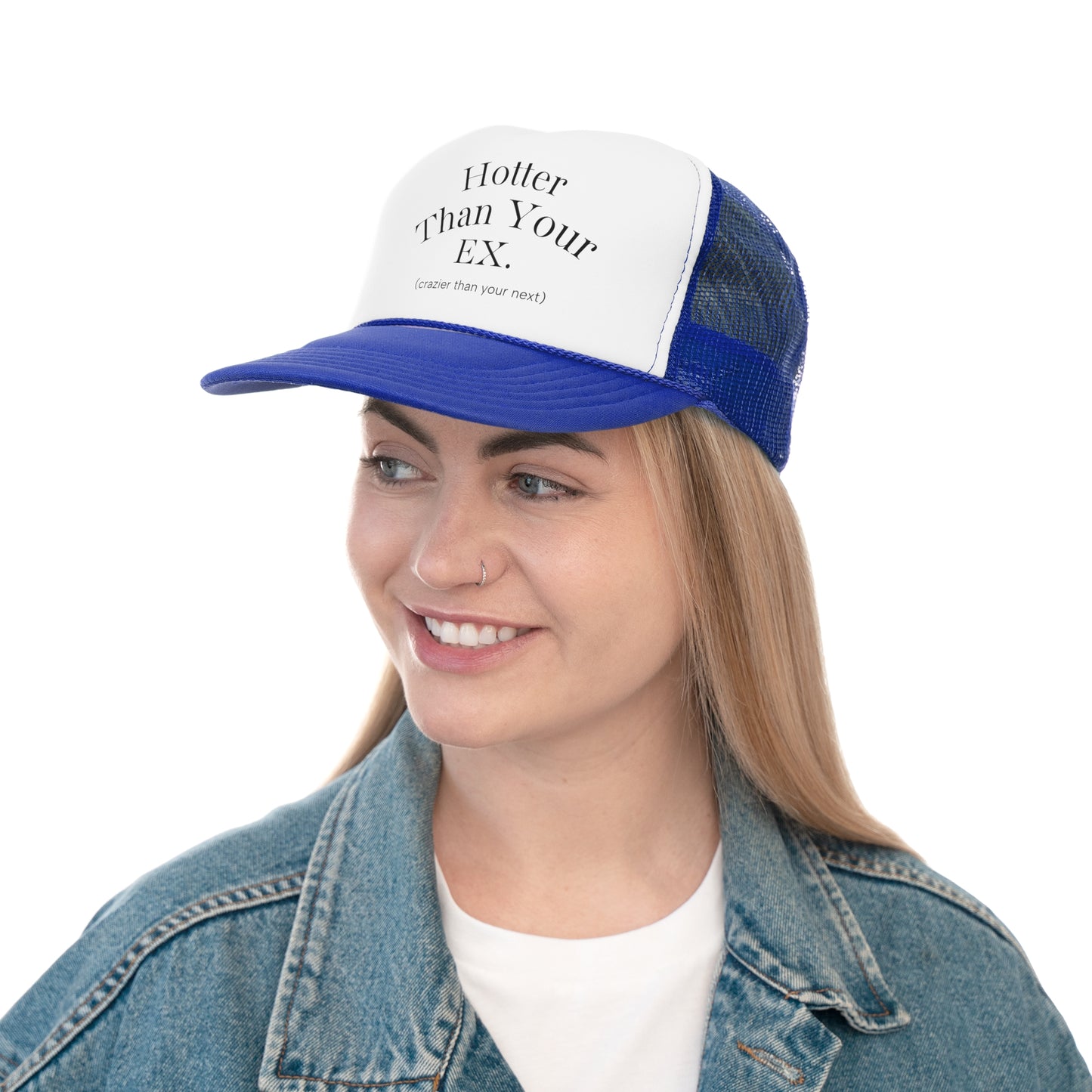 Hotter Than Your Ex Trucker Caps - Fun Summer Hat