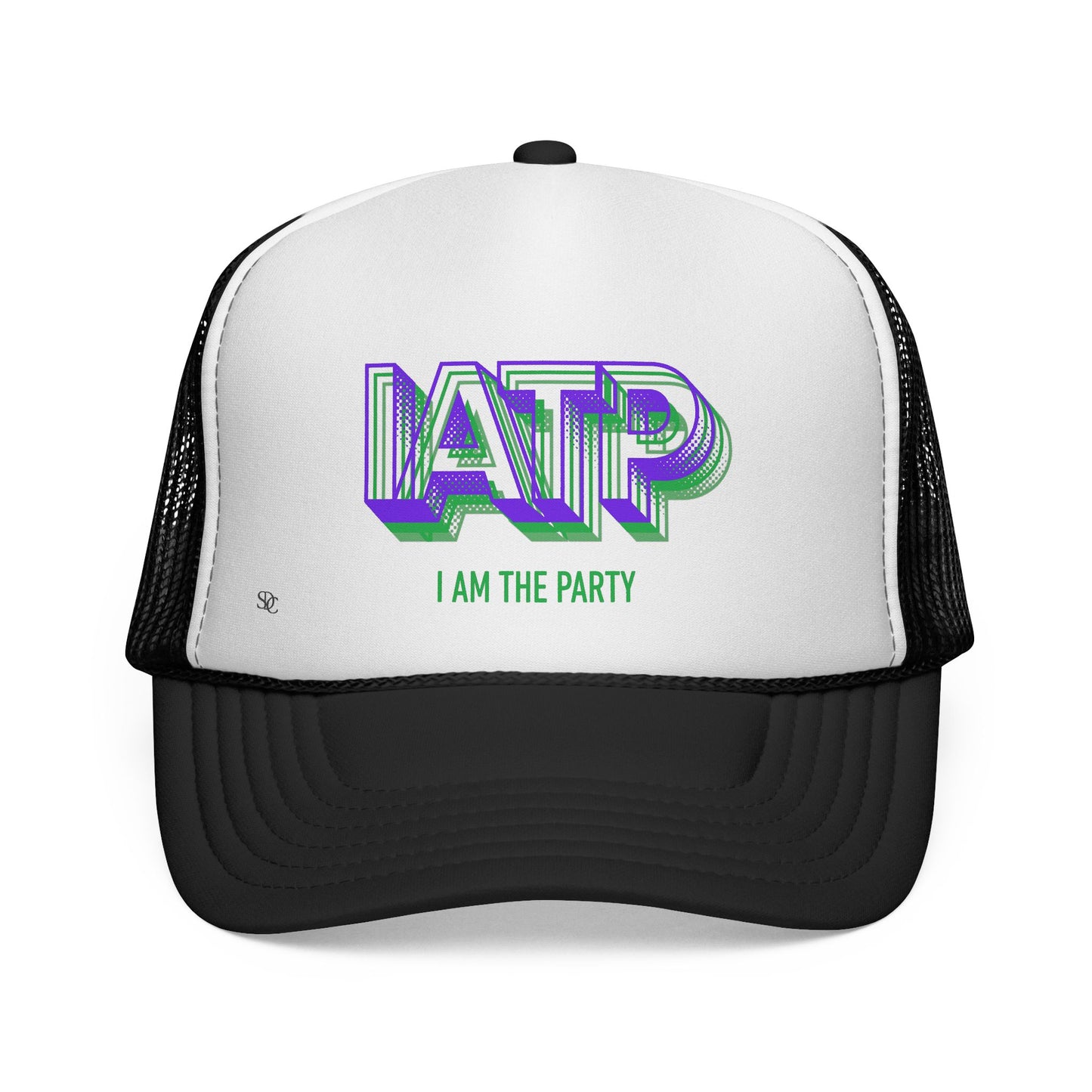Vibrant Trucker Caps for Party Lovers, Fun Accessories, Festival Gear, Bold Fashion Statement, I AM THE PARTY