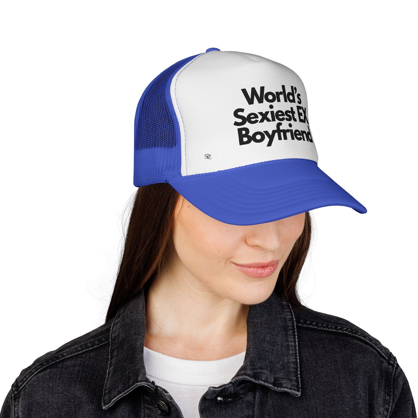 Men's Funny Trucker Hat - World's Sexiest Ex Boyfriend