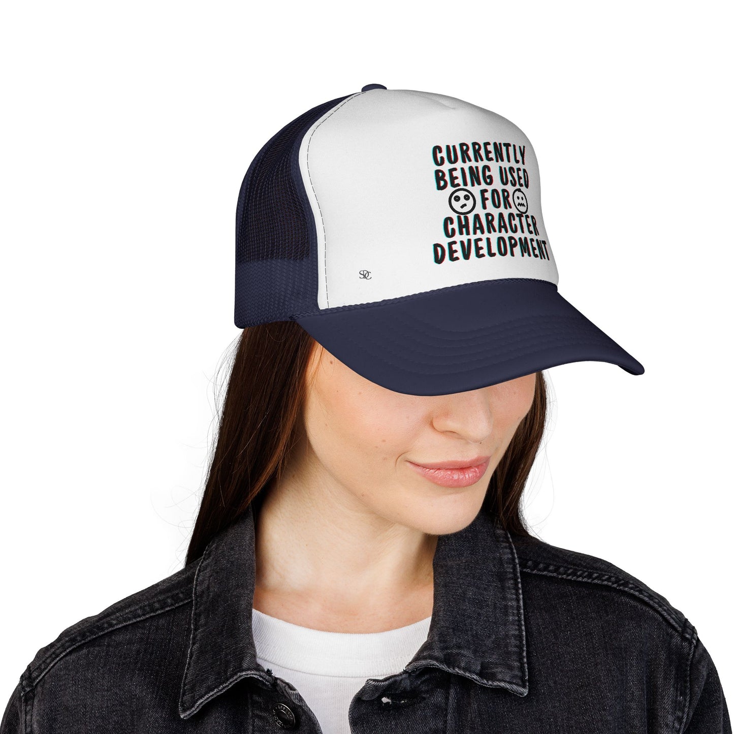 Men's Funny Trucker Hats - Character Development