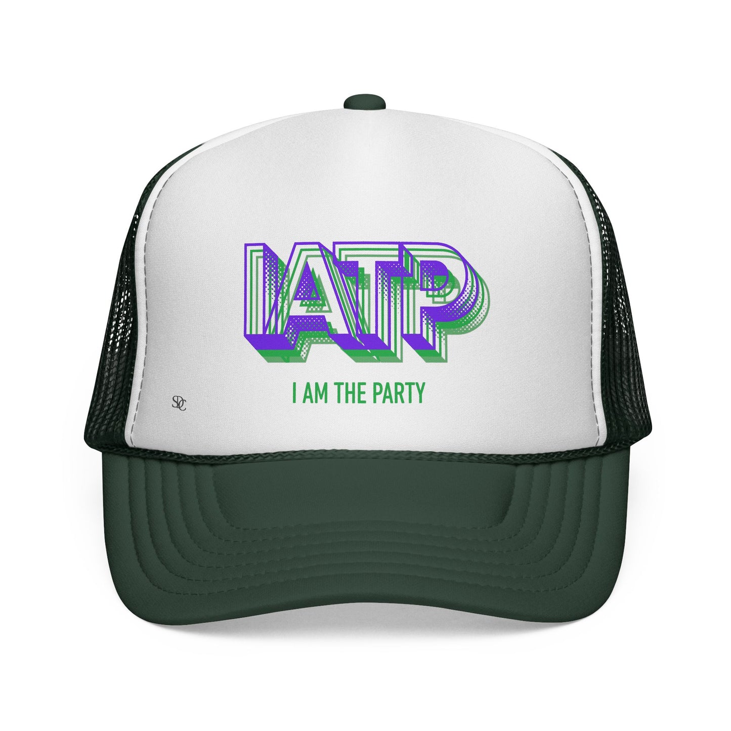 Vibrant Trucker Caps for Party Lovers, Fun Accessories, Festival Gear, Bold Fashion Statement, I AM THE PARTY
