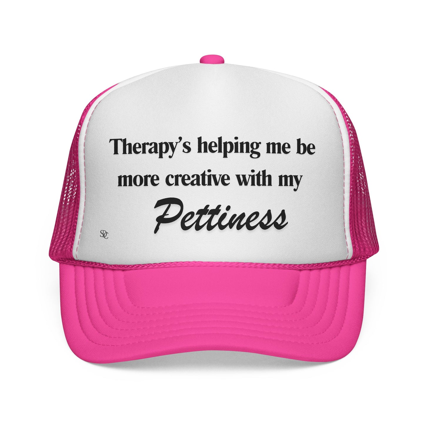 Funny Trucker Hat - Therapy's Helping Me
