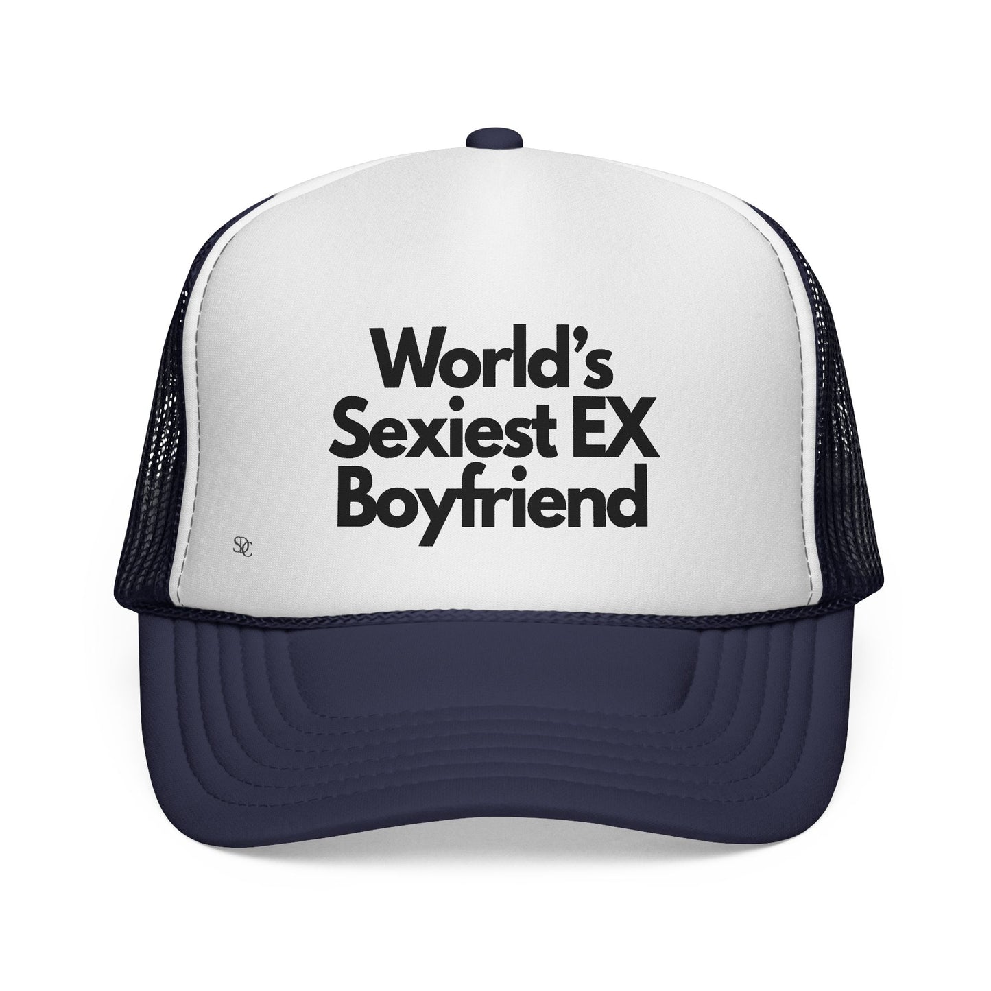 Men's Funny Trucker Hat - World's Sexiest Ex Boyfriend