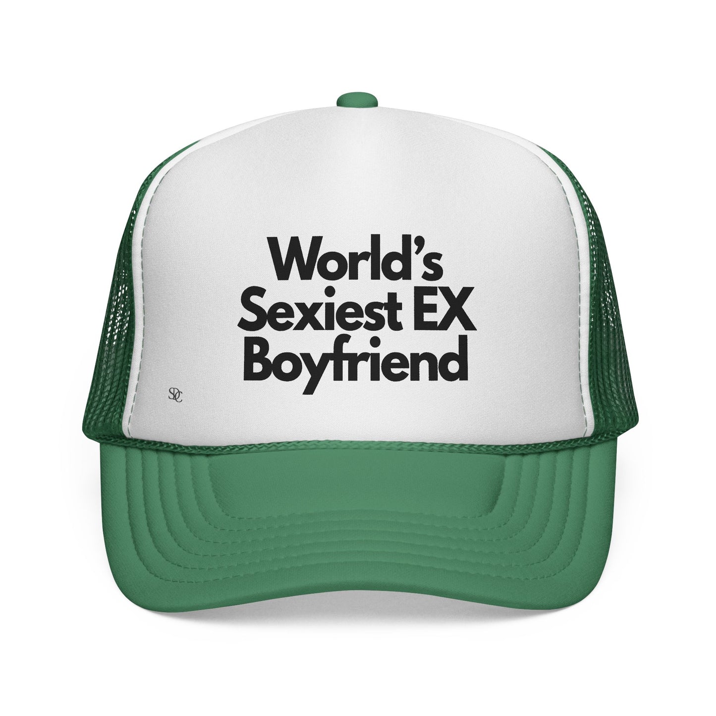 Men's Funny Trucker Hat - World's Sexiest Ex Boyfriend