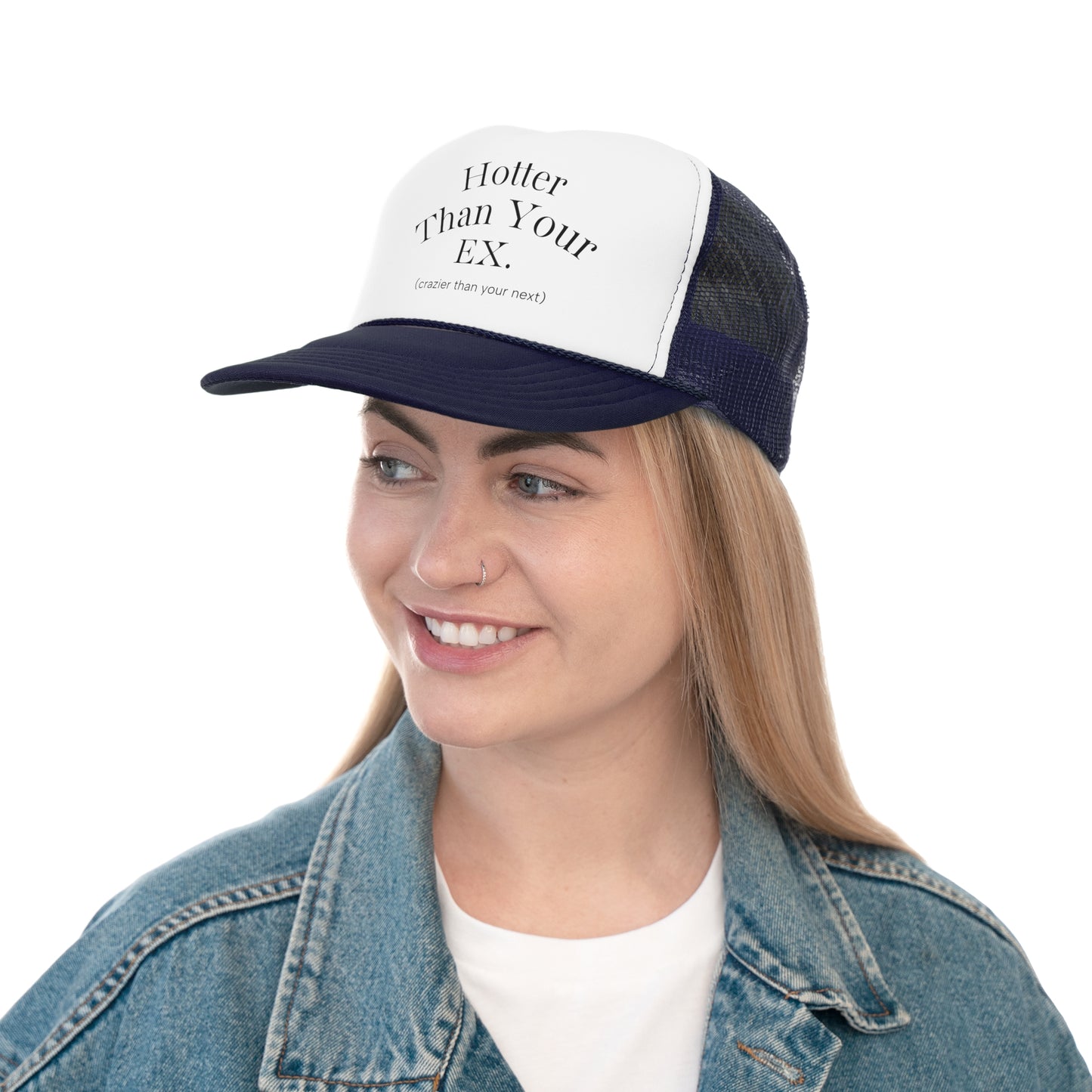 Hotter Than Your Ex Trucker Caps - Fun Summer Hat