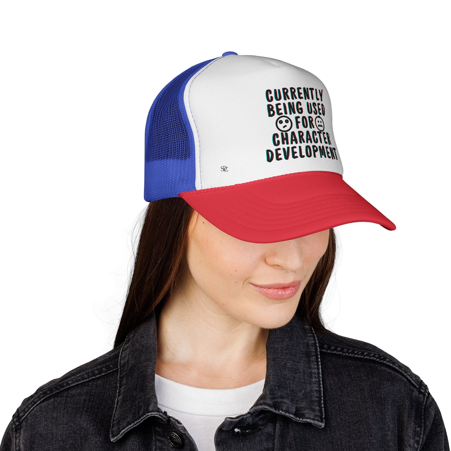 Men's Funny Trucker Hats - Character Development