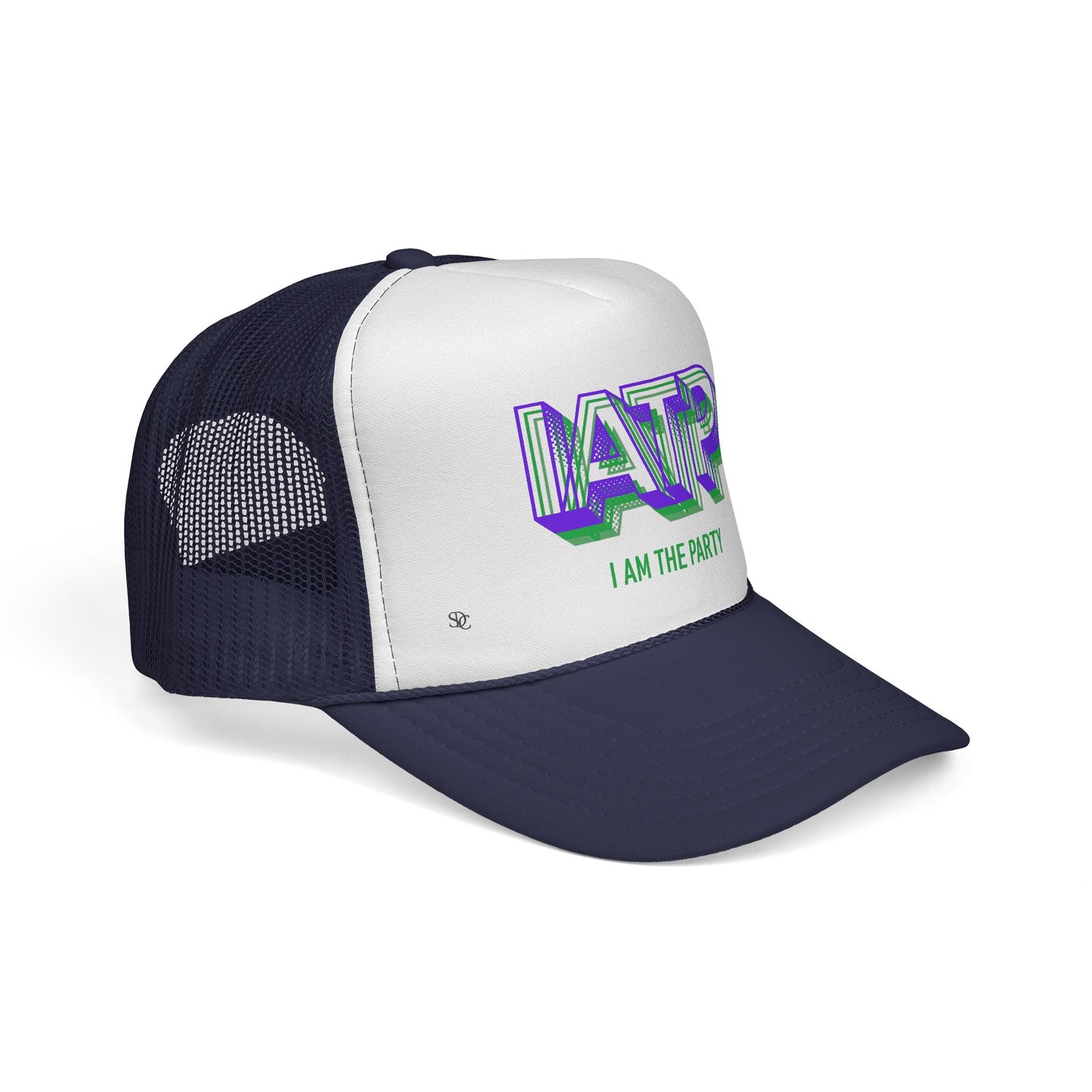 Vibrant Trucker Caps for Party Lovers, Fun Accessories, Festival Gear, Bold Fashion Statement, I AM THE PARTY
