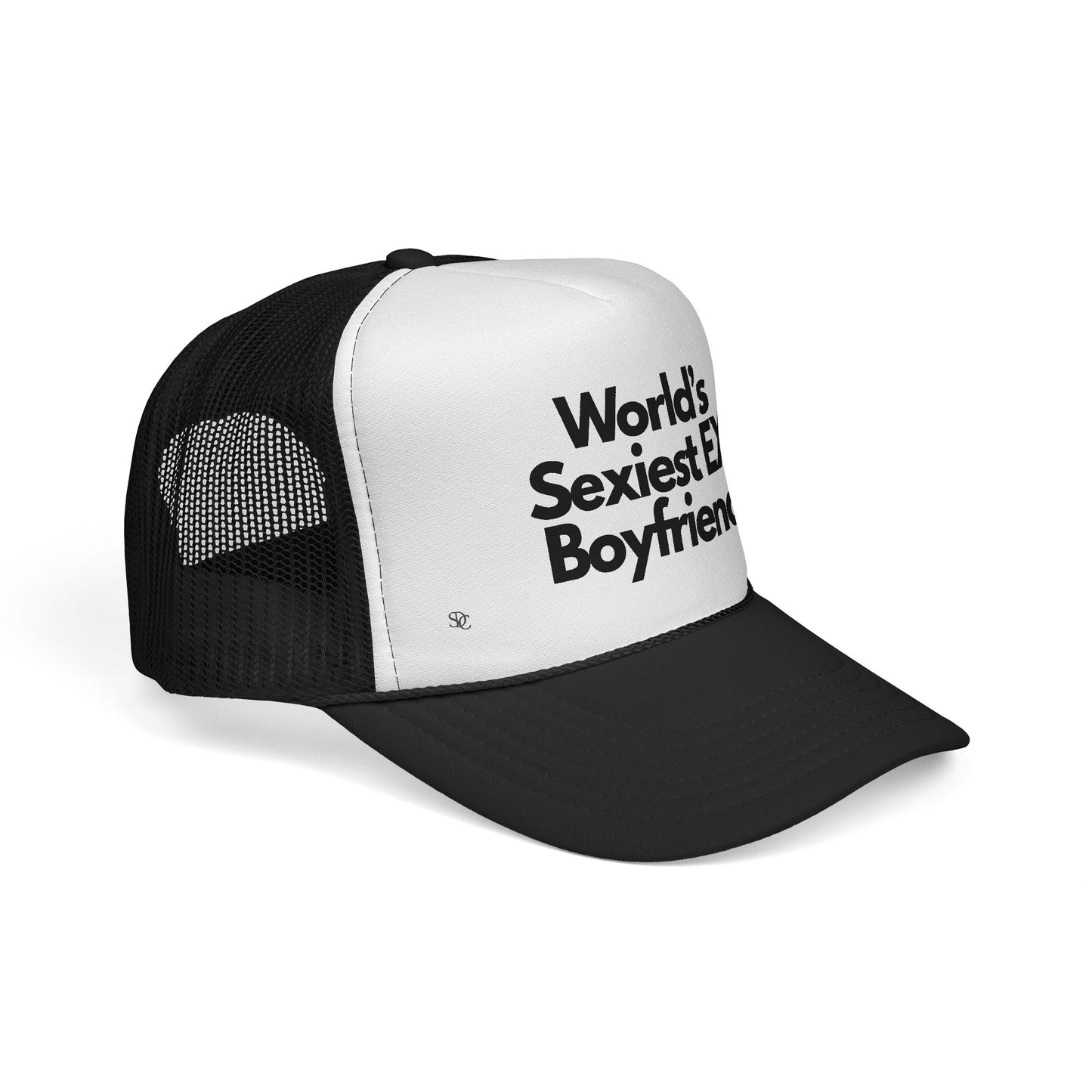 Men's Funny Trucker Hat - World's Sexiest Ex Boyfriend
