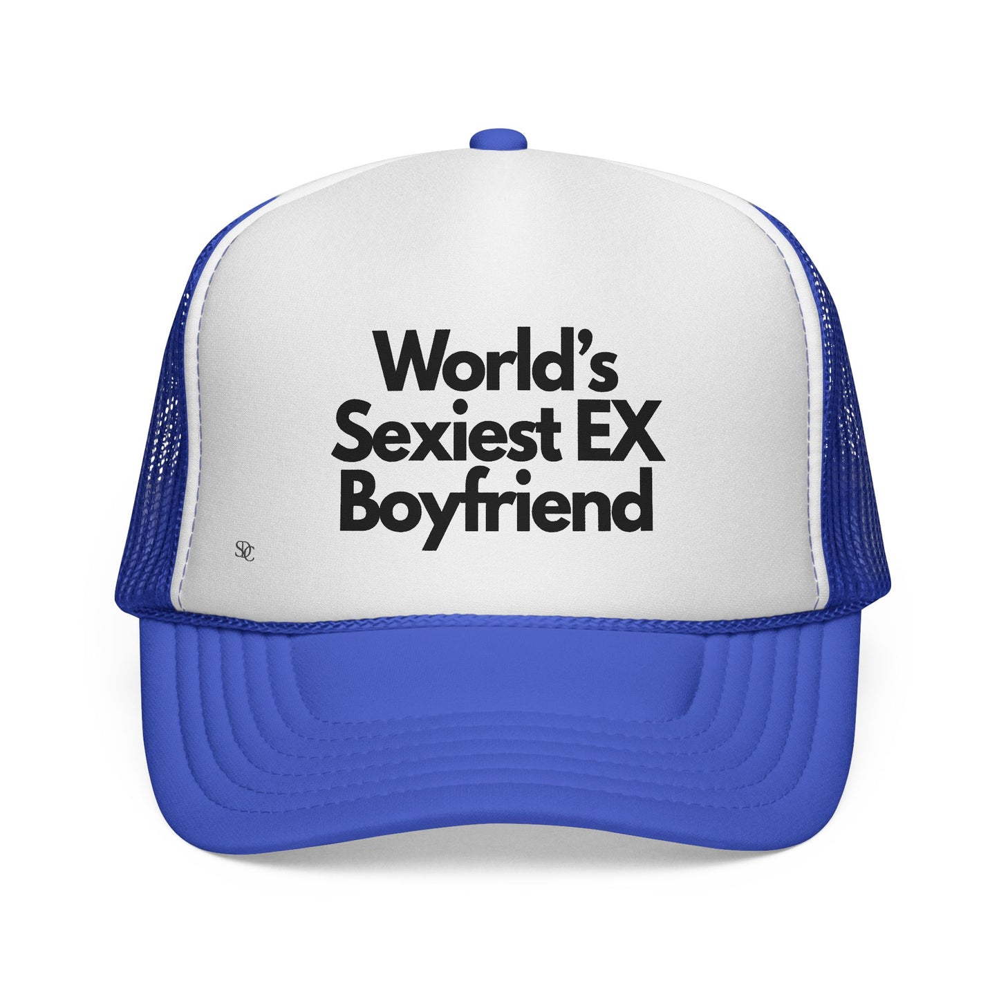 Men's Funny Trucker Hat - World's Sexiest Ex Boyfriend