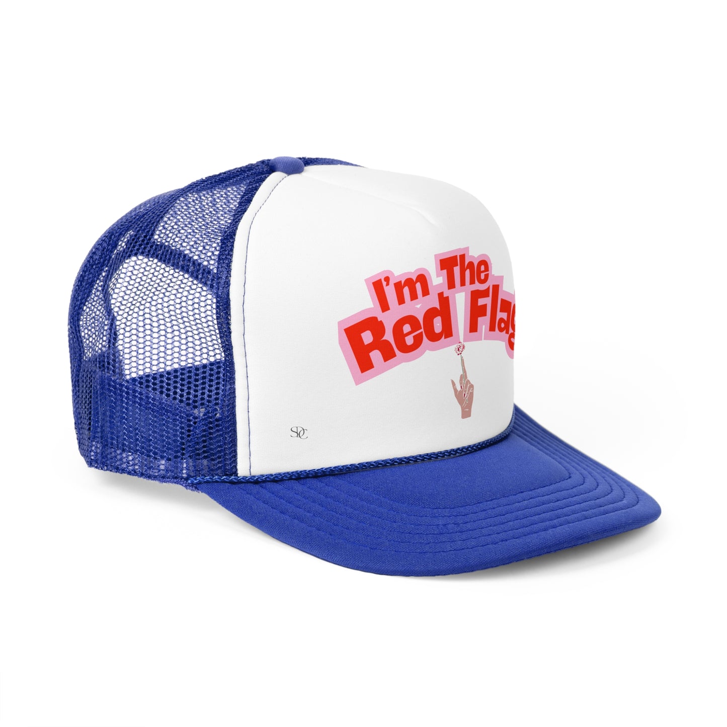 Funny Trucker Hat "I'm The Red Flag"