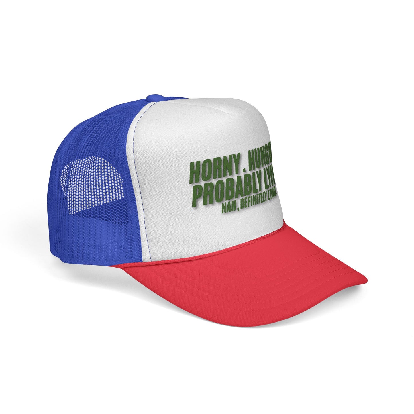 Men's Funny Trucker Hat - Probably Lying