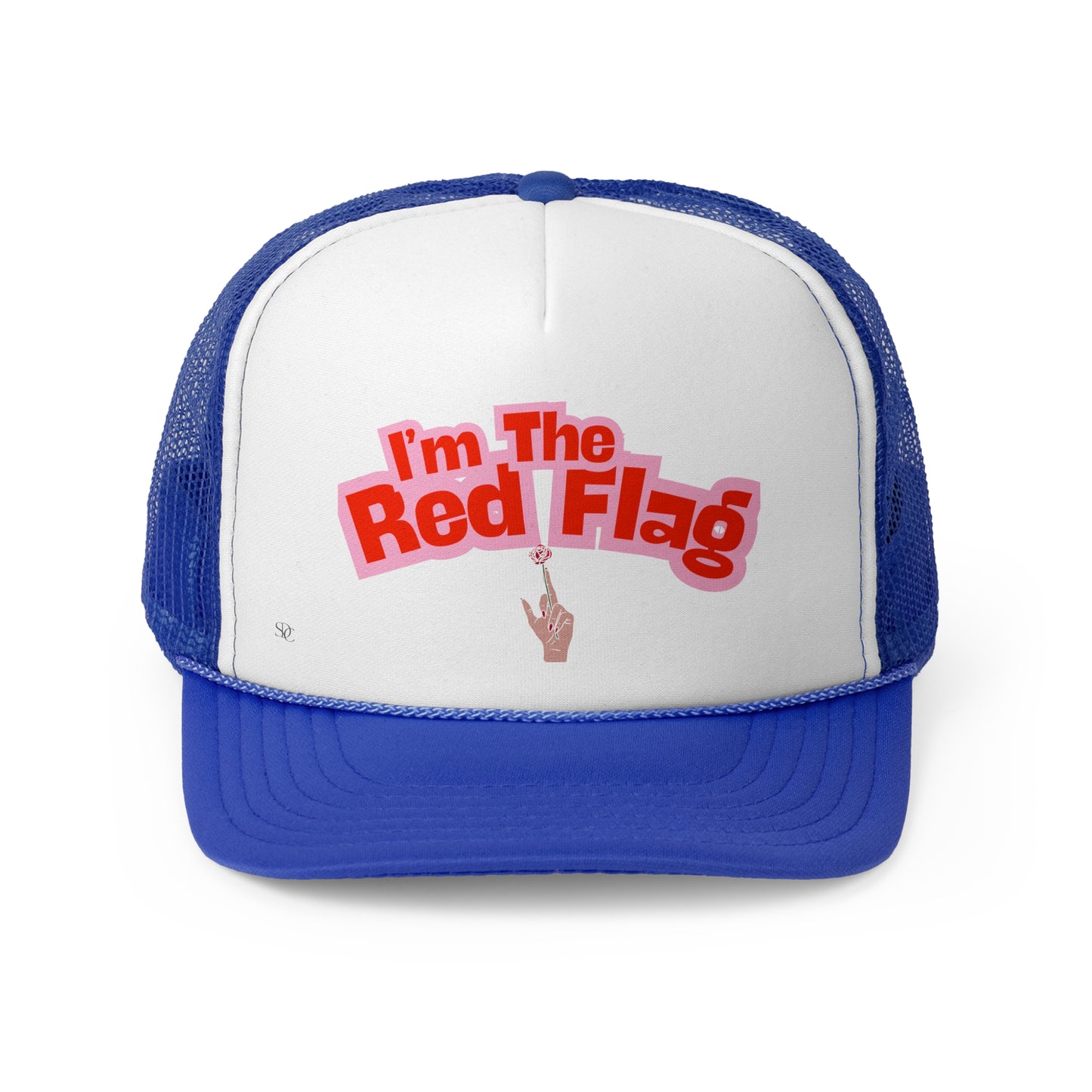 Funny Trucker Hat "I'm The Red Flag"