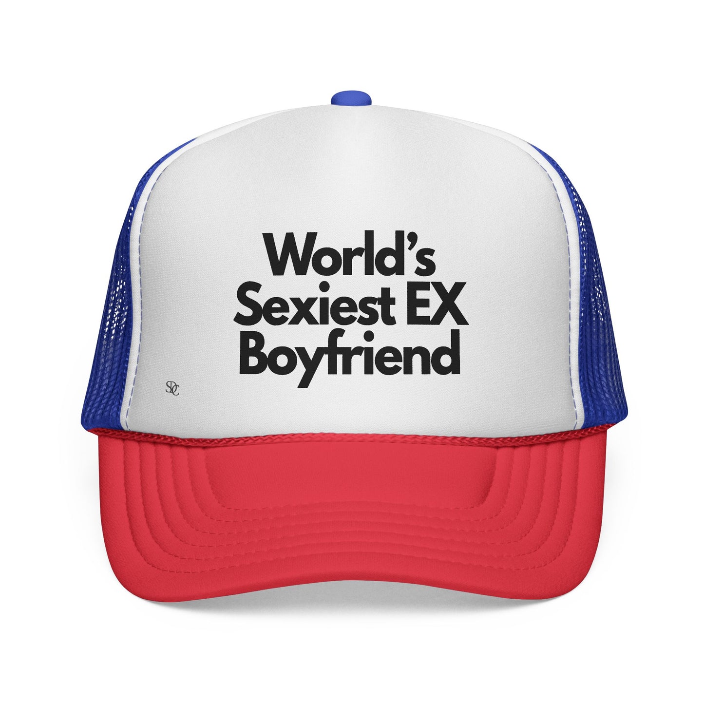 Men's Funny Trucker Hat - World's Sexiest Ex Boyfriend