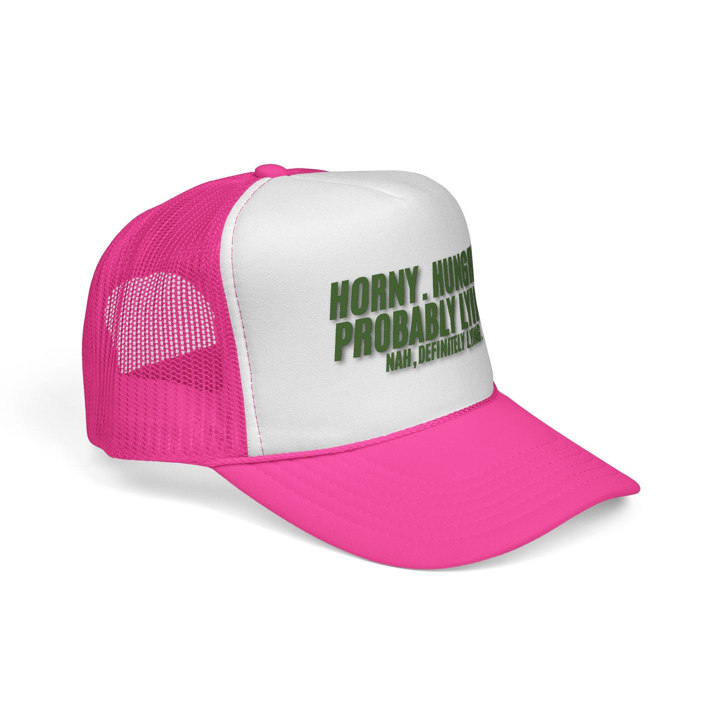 Men's Funny Trucker Hat - Probably Lying