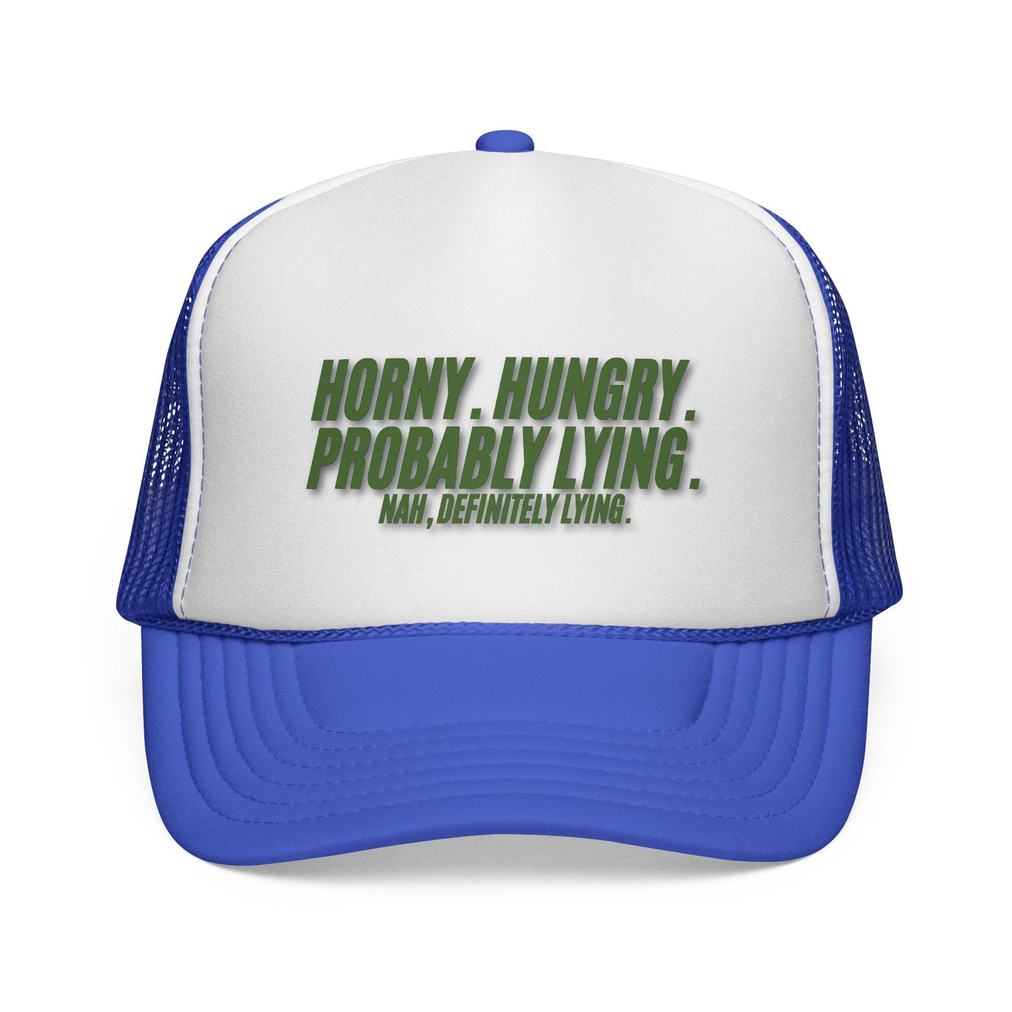 Men's Funny Trucker Hat - Probably Lying