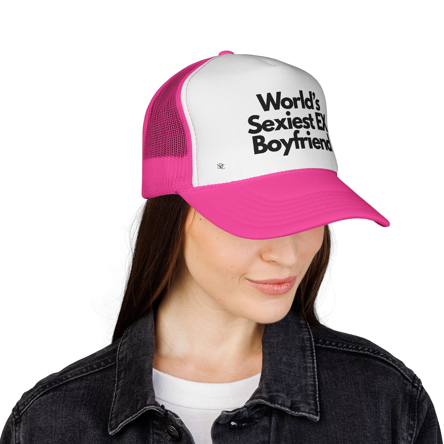 Men's Funny Trucker Hat - World's Sexiest Ex Boyfriend