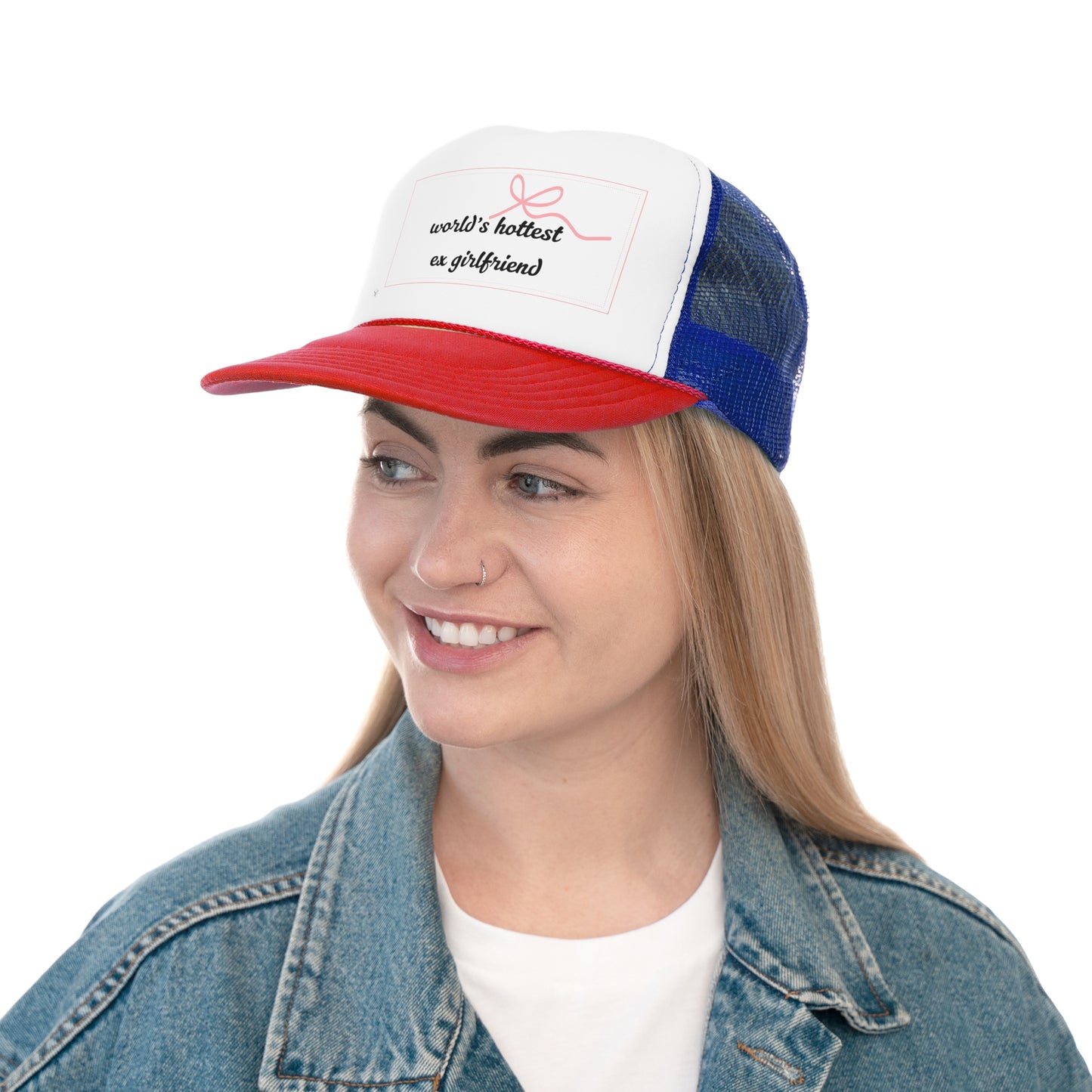 Funny Trucker Hat " World's Hottest Ex"