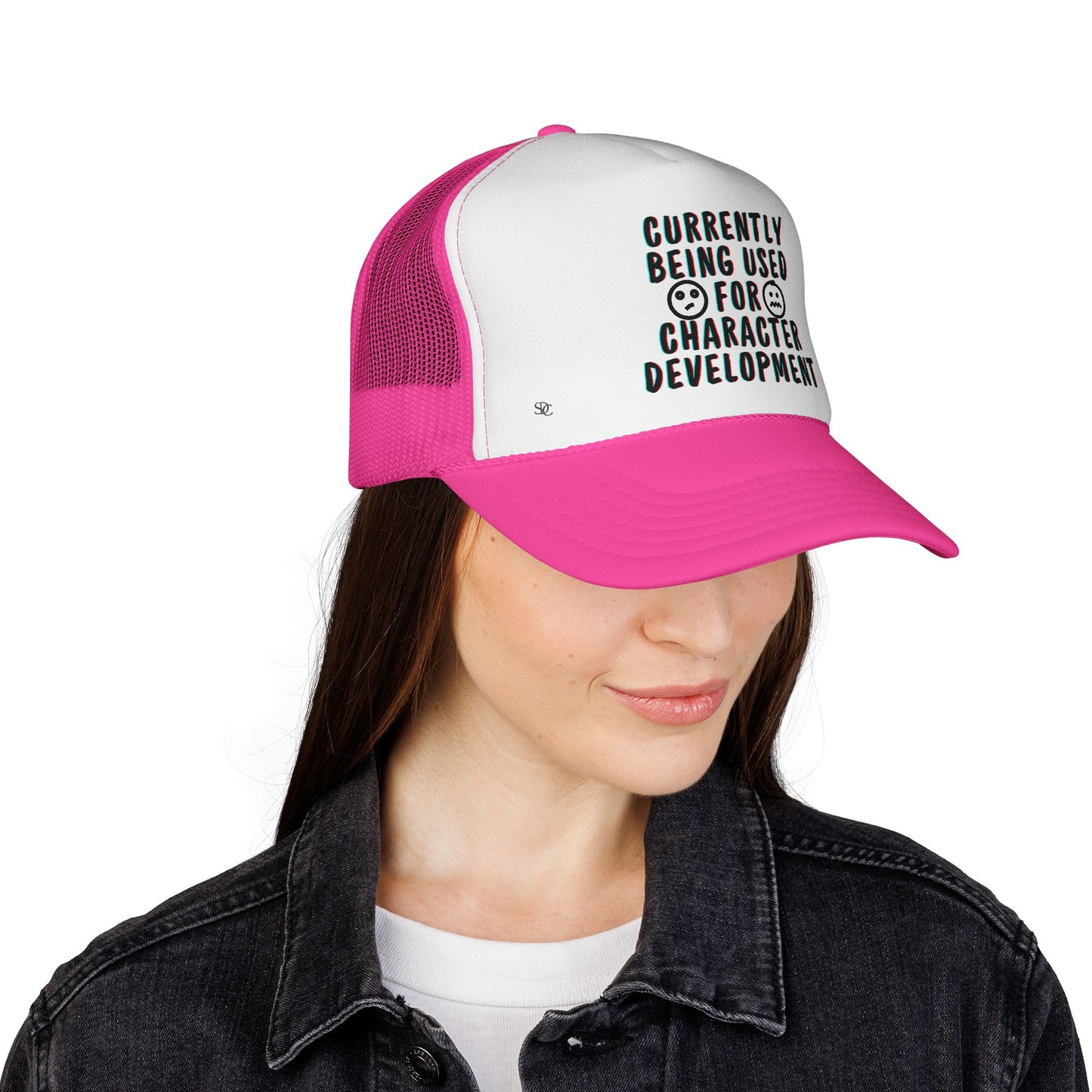 Men's Funny Trucker Hats - Character Development