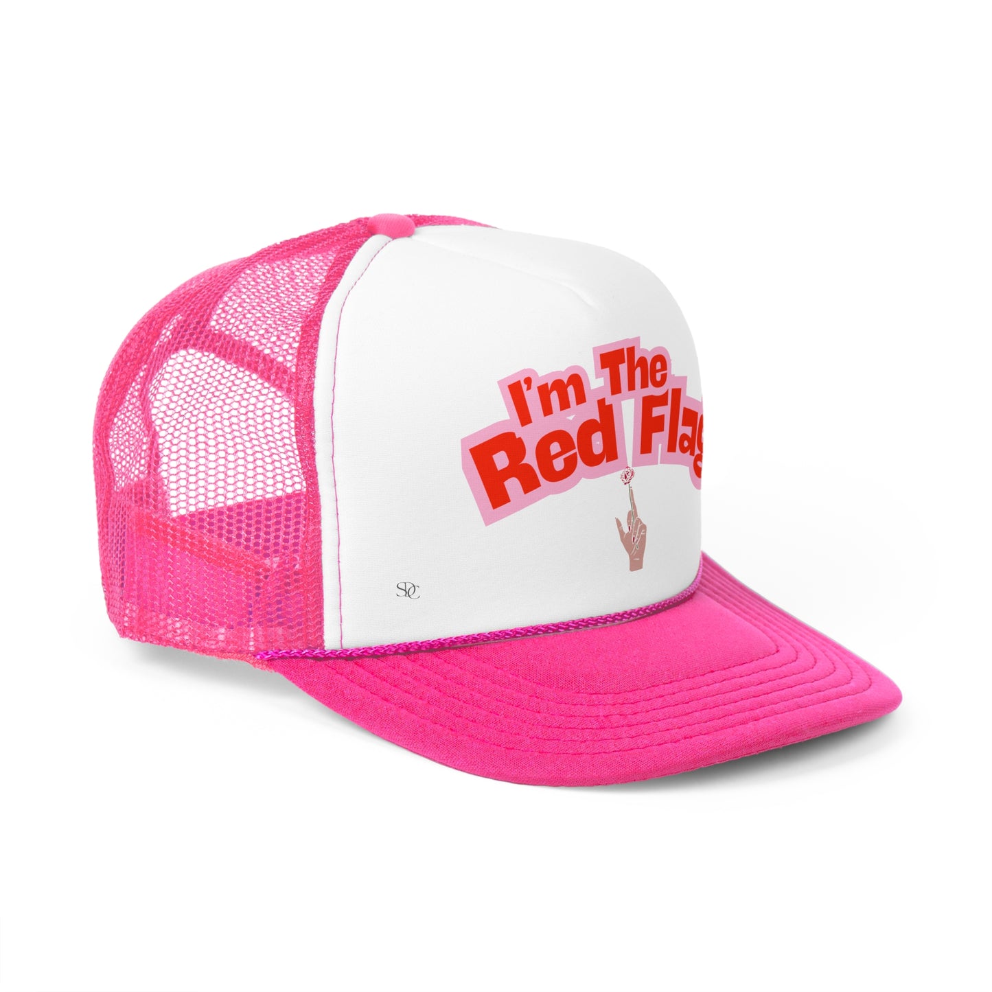Funny Trucker Hat "I'm The Red Flag"