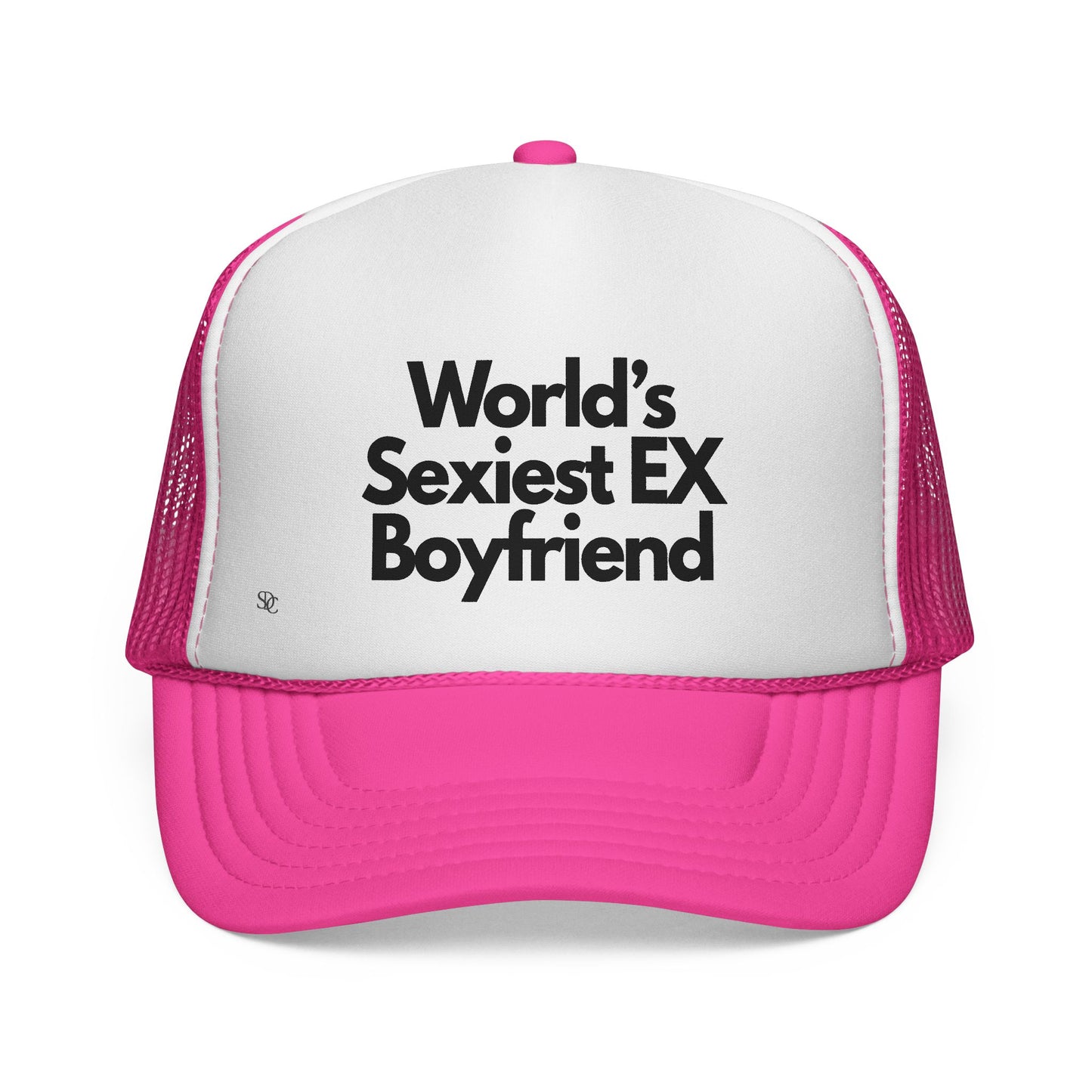 Men's Funny Trucker Hat - World's Sexiest Ex Boyfriend