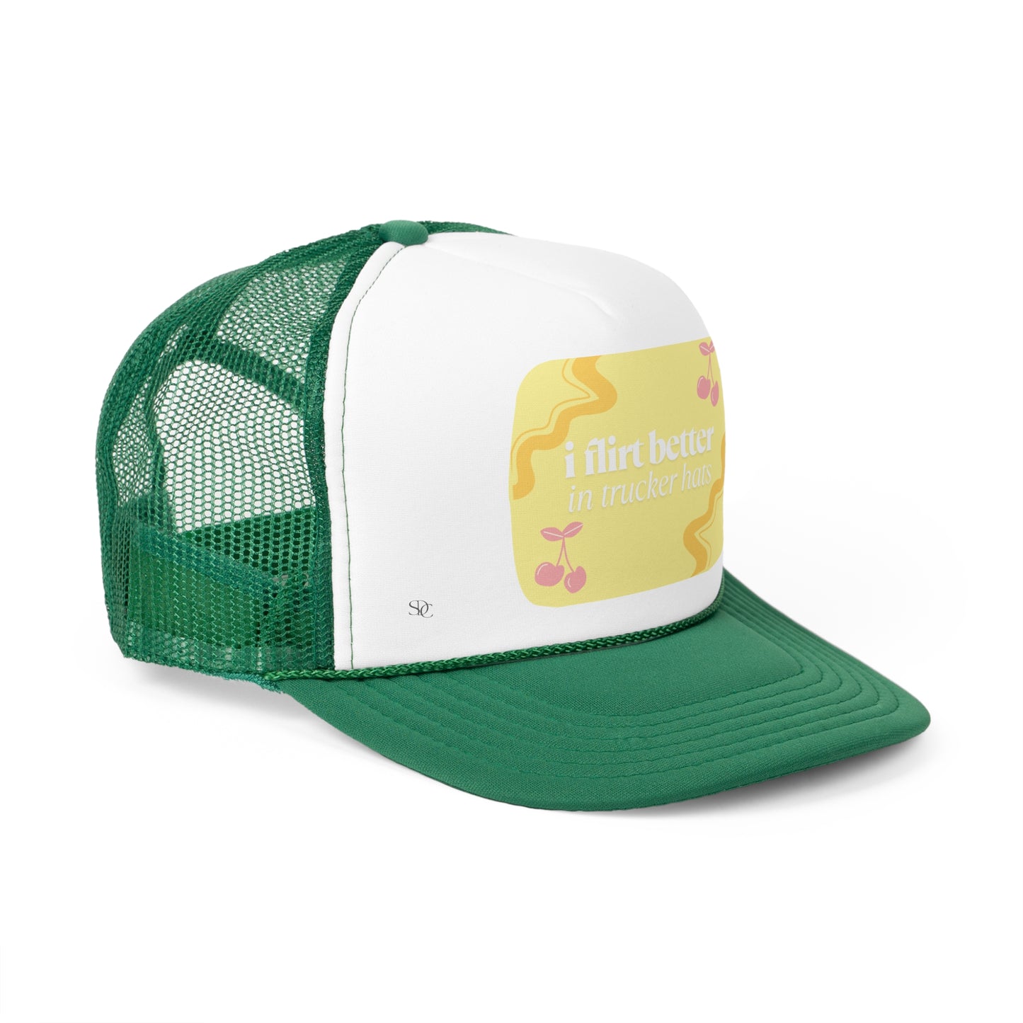 Funny Trucker Hat "I Flirt Better in Trucker Hats"