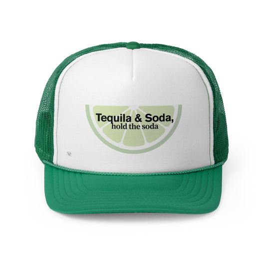 Funny Trucker Hat "Tequila & Soda"