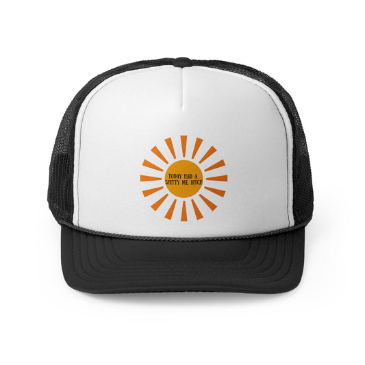 Today had a shitty me Trucker Cap